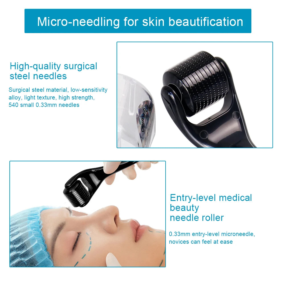 Derma Roller 540 – 0,2 / 0,25 / 0,3 mm