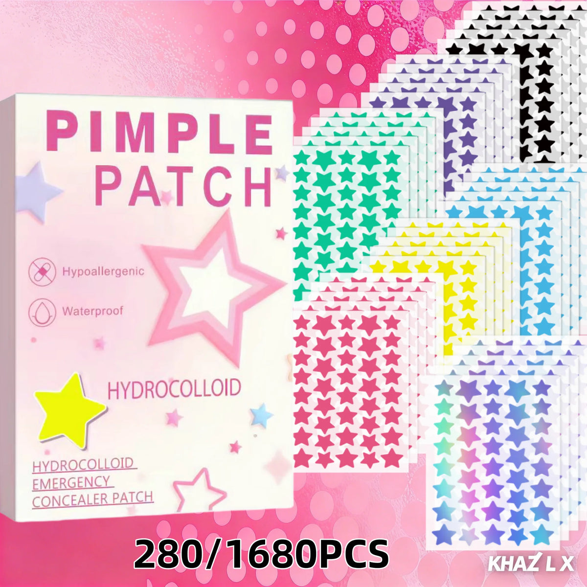Stern Pickel-Patches – Unsichtbare Akne-Patches für die tägliche Beauty-Routine