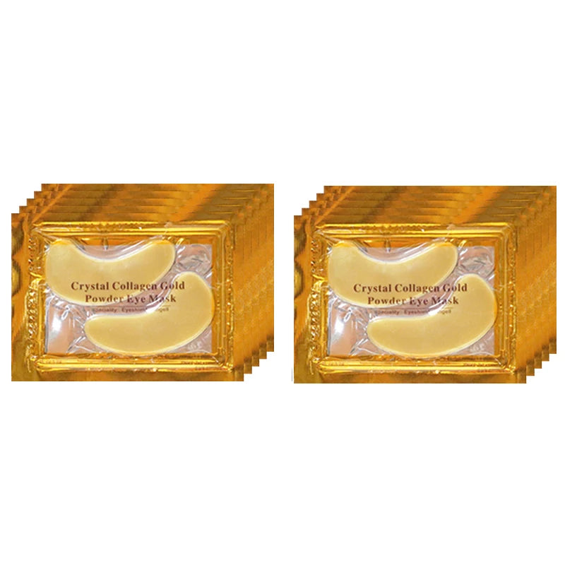 Goldene Collagen Eye & Lip Masks – Feuchtigkeitspflege für Augen & Lippen