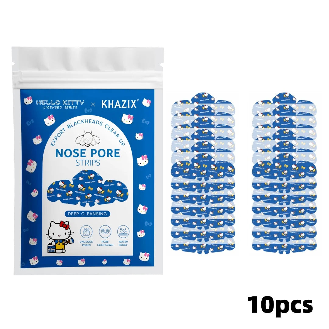 10× Hello Kitty Porenstreifen – Süße Nasenstrips im Kawaii-Design