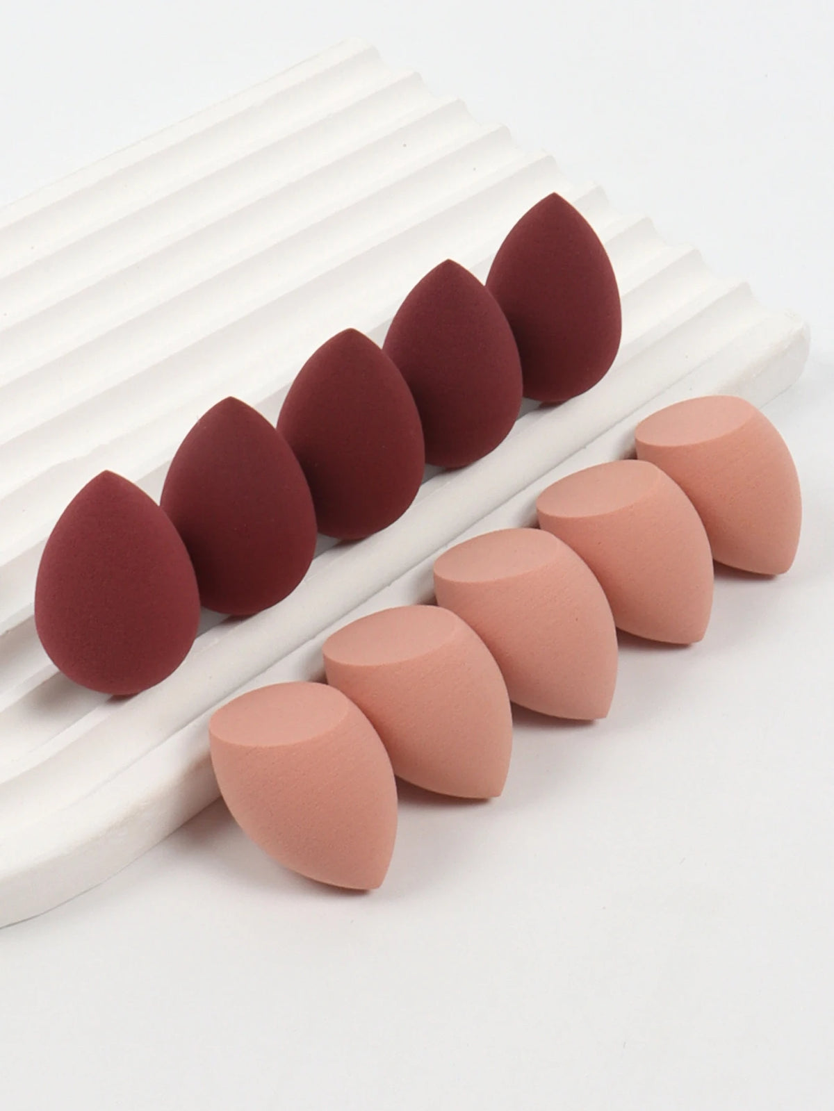 10er Set Mini Beauty-Eier – Make-up-Schwämme für ein ebenmäßiges Finish