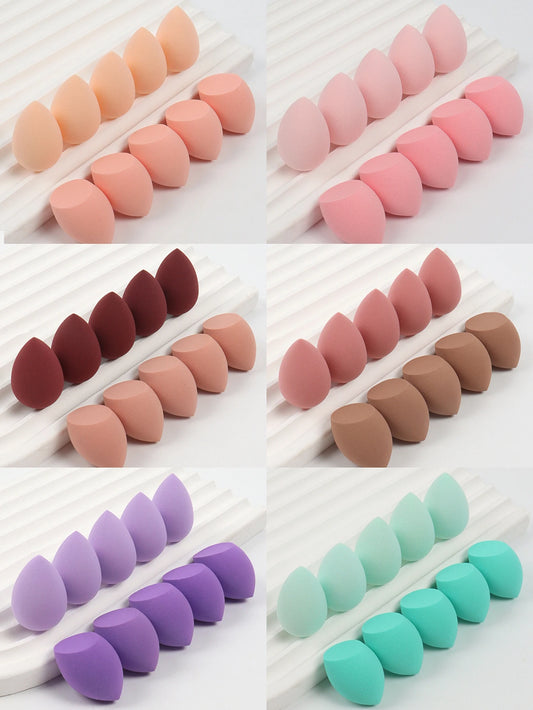 10er Set Mini Beauty-Eier – Make-up-Schwämme für ein ebenmäßiges Finish