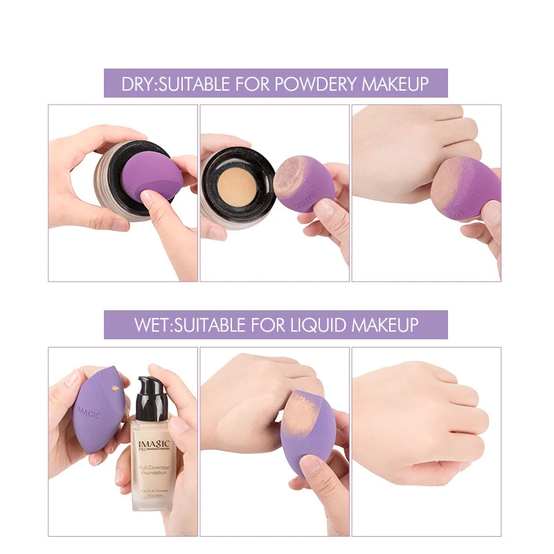IMAGIC Beauty Sponge – Make-up-Schwamm für ein ebenmäßiges Finish