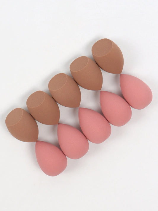 10er Set Mini Beauty-Eier – Make-up-Schwämme für ein ebenmäßiges Finish