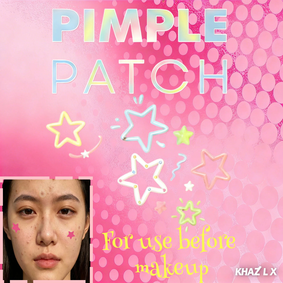Stern Pickel-Patches – Unsichtbare Akne-Patches für die tägliche Beauty-Routine