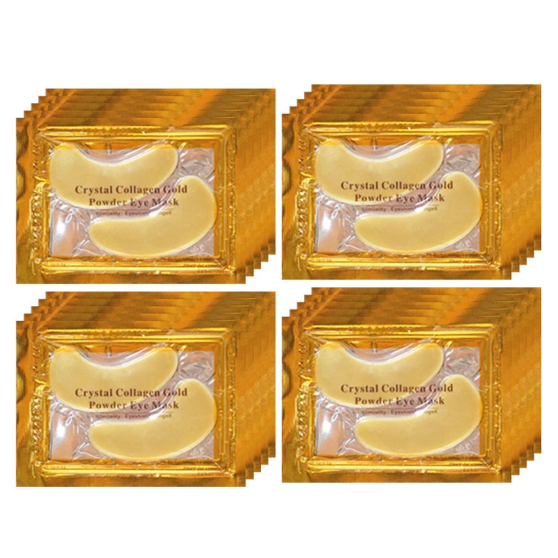 Goldene Collagen Eye & Lip Masks – Feuchtigkeitspflege für Augen & Lippen