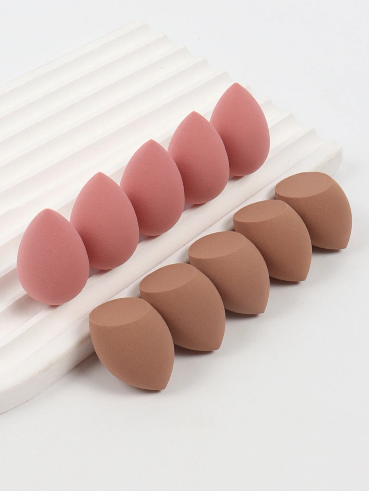 10er Set Mini Beauty-Eier – Make-up-Schwämme für ein ebenmäßiges Finish