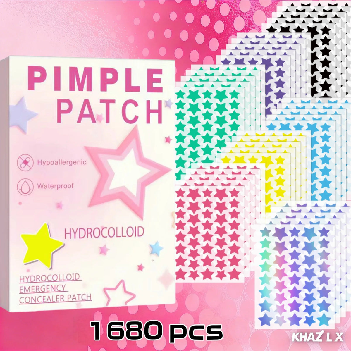 Stern Pickel-Patches – Unsichtbare Akne-Patches für die tägliche Beauty-Routine