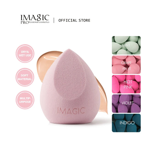IMAGIC Beauty Sponge – Make-up-Schwamm für ein ebenmäßiges Finish