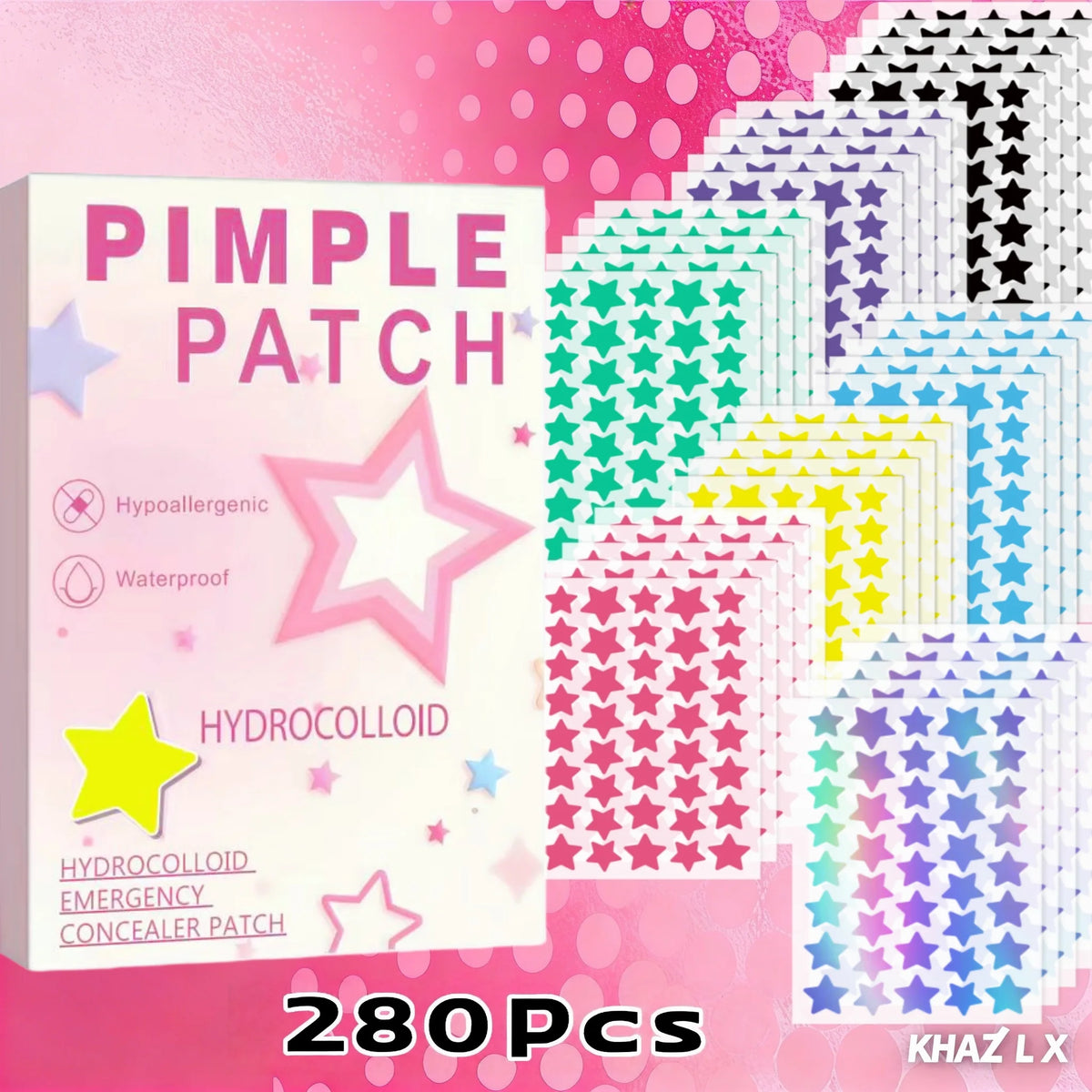 Stern Pickel-Patches – Unsichtbare Akne-Patches für die tägliche Beauty-Routine