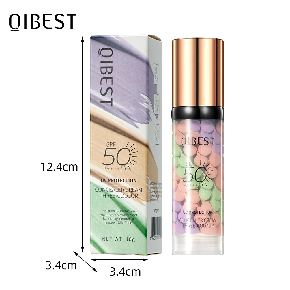 QIBEST 3-Farben Makeup Primer