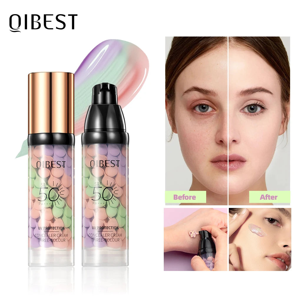 QIBEST 3-Farben Makeup Primer